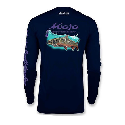 Mojo Sportswear Company High Mountain Brookie Wireman X Long Sleeve Shirt - Mens, Nautical Navy, 2XL, NTCN - 2XL - HMB WRMN X