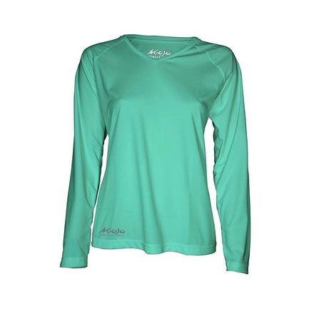 Mojo Sportswear Company Ladies Flats Trio V-Neck Shirt - Womens, Skiff Green, 2XL Skiff Green - 2XL - Ladies Flats Trio V-Neck WRMN