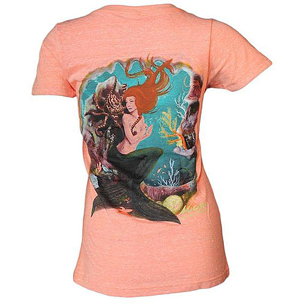 Mojo Sportswear Company Mermaid V-Neck Shirt - Womens, Sailor Sunset, 2XL, SLSNST - 2XL - MVNT