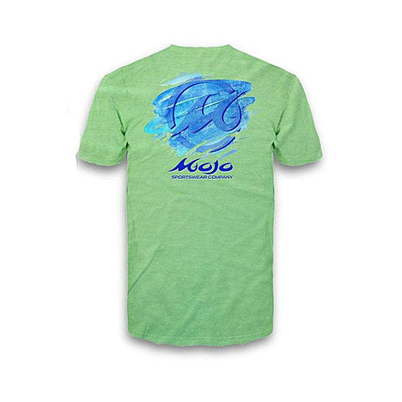 Mojo Sportswear Company Watermark Logo Tee - Mens, Sea Oat, 2XL, Sea Oat - 2XL - MWLT