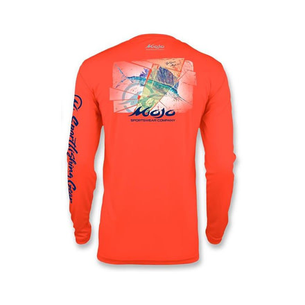 Mojo Sportswear Company Wireman X Shattered Sailfish Shirt - Mens, Squid Teaser, 2XL Squid Teaser - 2XL - Mojo WRMN X Shattered Sailfish
