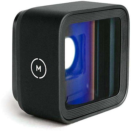 Moment M-Series, 1.33x Anamorphic Lens, Blue Flare, Black, 130-001