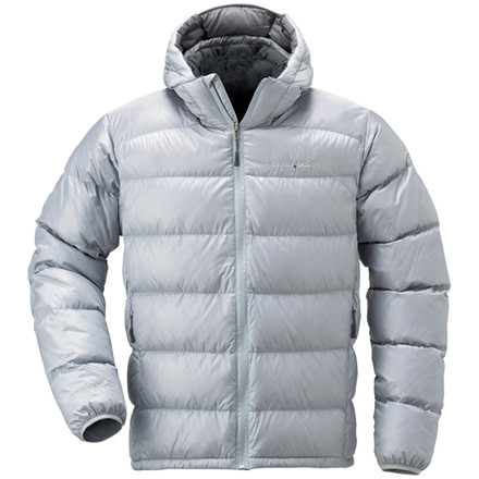 Mont Bell Alpine Light Down Parka - Men's-Sky Grey-Small