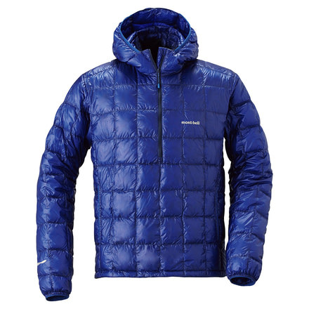 Mont Bell E.X. Light Down Anorak - Men's-Dark Blue-Small