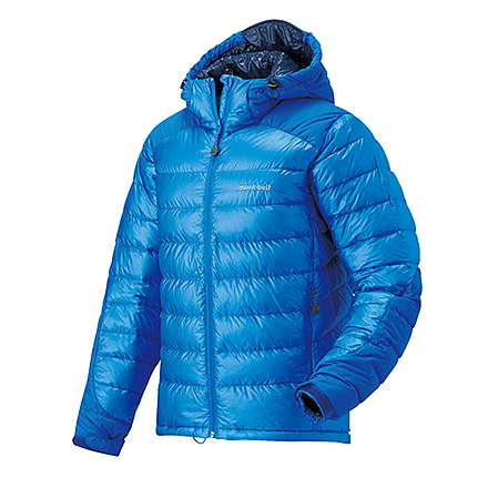 Mont Bell Frost Smoke Parka - Women's-Light Blue-X-Large