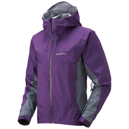 Mont Bell Rain Trekker Jacket - Women's-Dull Purple-Small