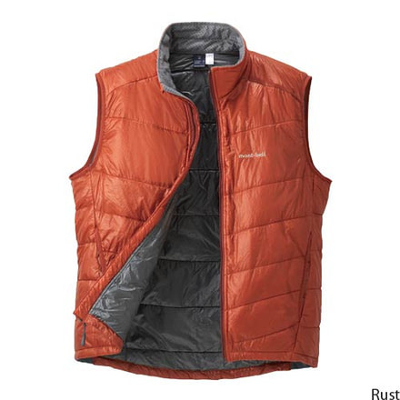 Mont Bell U.L. Thermawrap Vest - Rust XL