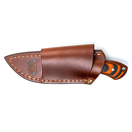 Montana Knife Company ELKHORN SKINNER LEATHER SHEATH - HORIZONTAL BELT CARRY 4275893B, MKC-001332