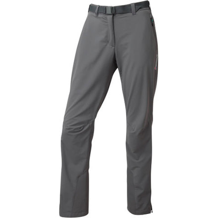 Montane Alpine Trek Pant - Women's-Mercury/Zanskar Blue-Regular Inseam-14