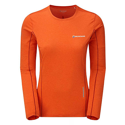 Montane Blade Long Sleeve T-Shirt - Womens, Paprika, Extra Small, FBLLSPAPA09