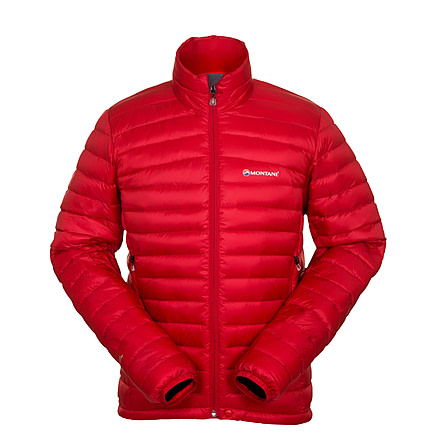 Montane Featherlite Down Micro Jacket - Men's-Alpine Red-Medium