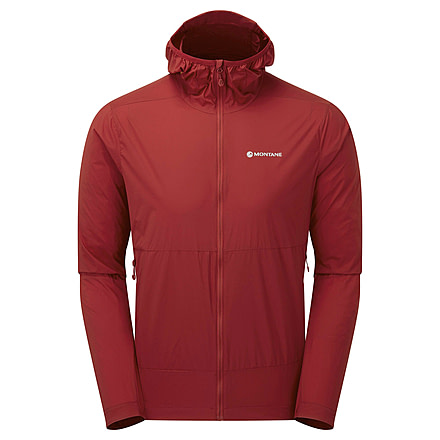 Montane Featherlite Hoodie - Mens, Acer Red, Extra Large, MFEHOACRX15