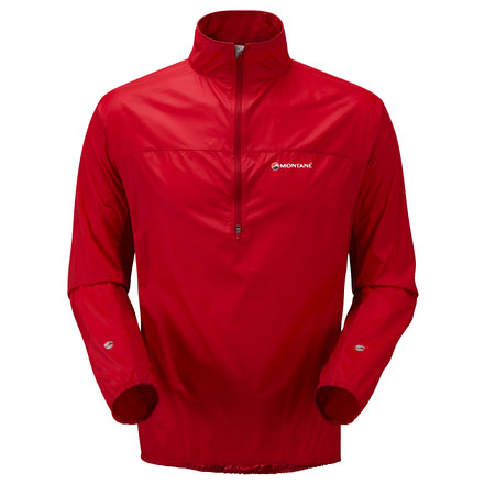 Montane Featherlite Smock - Men's-Red-Medium