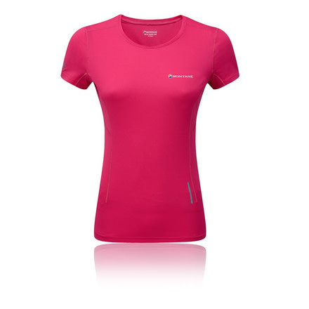 Montane Fem Claw T-Shirt, Dolomite Pink, UK16/US14/EUR42, FCLTSDOLX5