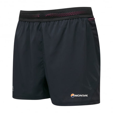 Montane Fem Snap Shorts, Black, UK8/US6/EUR34, FSNSHBLAA5