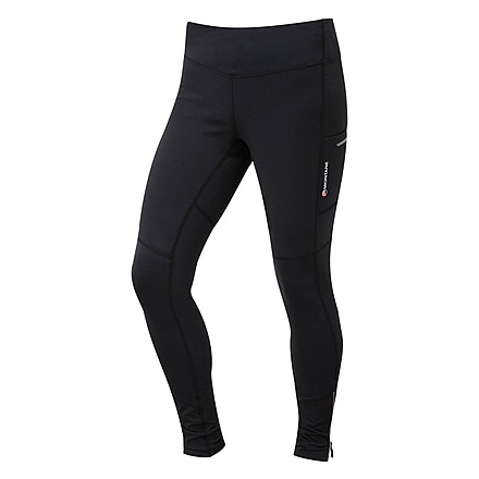 Montane Fem Trail Series Thermal Tights, Black, UK 8/US XS/EUR 34, FTSTTBLAA6