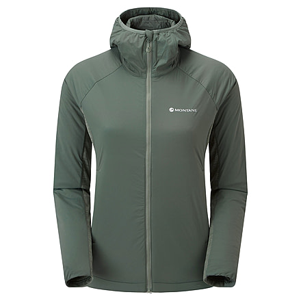 Montane Fireball Lite Hoodie - Womens, Eucalyptus, Medium, FFILHEUCM14