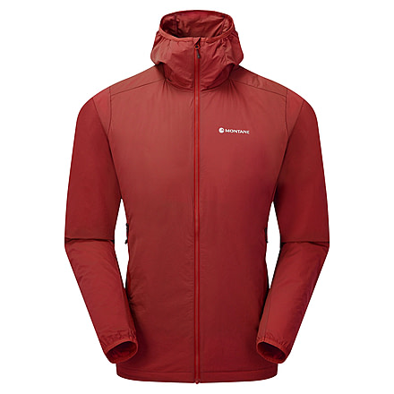 Montane Fireball Nano Hooded Jacket - Mens, Large, Acer Red, MFBNHACRN15