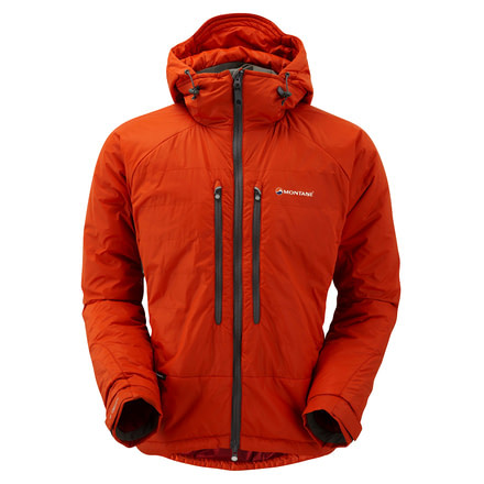 Montane Flux Jacket - Men's-Black/Silver-Large