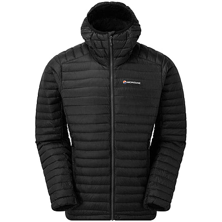 Montane Flylite Down Jacket - Mens, Black, Small, MFLYJBLAB10