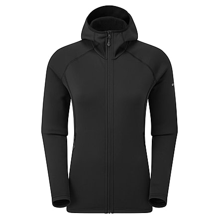 Montane Fury Hoodie - Womens, Black, Medium, FFRYHBLAM15