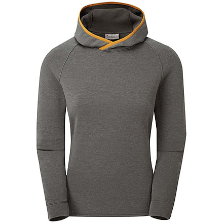 Montane Groove Hoodie Pull-On - Womens, Shadow, Small, FGHPOSHAB09