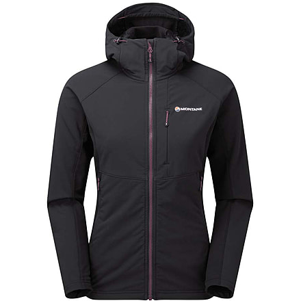 Montane Krypton Hoodie - Womens, Black, Small, FKRYHBLAB12