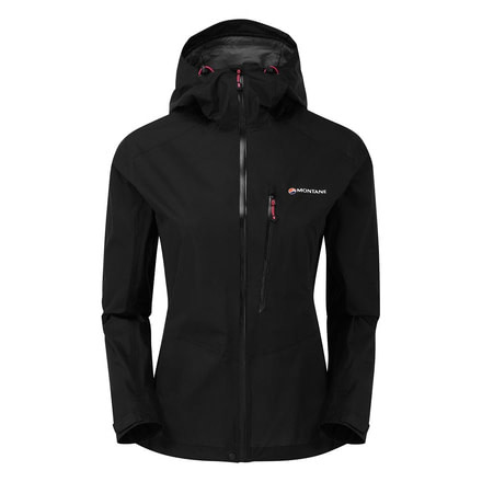 Montane Minimus Jacket - Womens, Black, Extra Small, FMINJBLAA07
