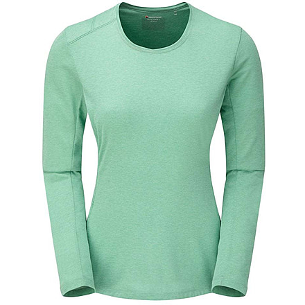 Montane Mono Long Sleeve T-Shirt - Womens, Matcha Green, Extra Large, FMNLSMATX09