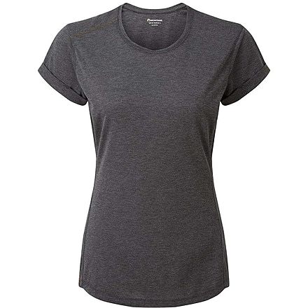 Montane Mono T-Shirt - Womens, Charcoal, Small, FMNTSCHAB09
