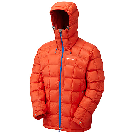 Montane North Star Jacket - Men's-Steel/Burnt Orange-X-Large