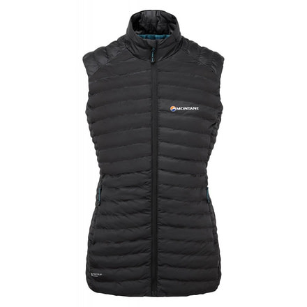 Montane Phoenix Vest - Womens, Black, Medium, FPHVEBLAM6