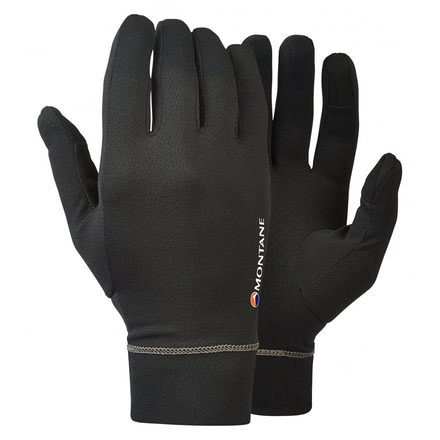 Montane Powerdry Glove, Black, S GPOGLBLAB4