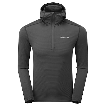 Montane Protium Lite Hooded Pull On Fleece - Men's, Large, Slate, MPRLHSLAN15