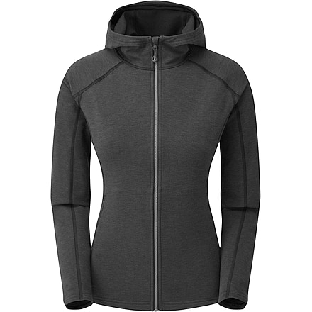 Montane Spinon Hoodie - Womens, Charcoal, Small, FSPHOCHAB13