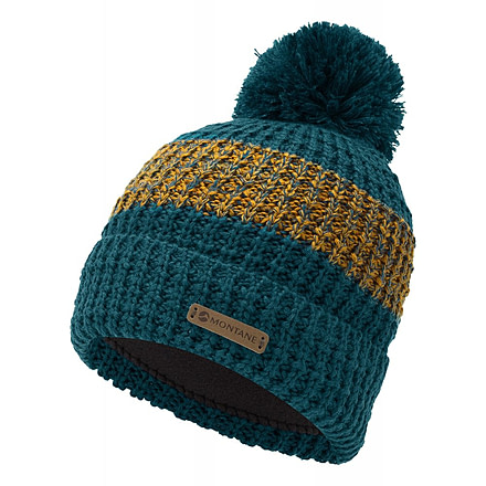 Montane Top Out Bobble Beanie, Narwhal Blue, ONE SIZE, HTOBBNARO6
