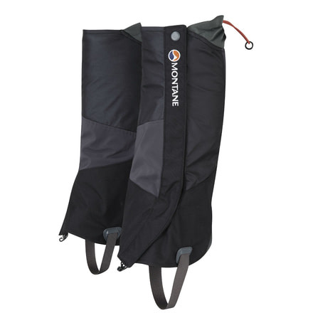 Montane Tourbillon eVent Stretch Gaiter - Mens-Black-Large