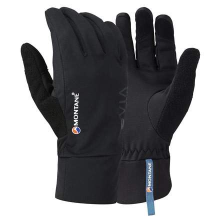 Montane Via Trail Glove, Black, L GVITGBLAN0
