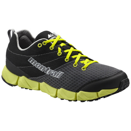 Montrail Fluidflex II Trail Running Shoe - Men's-Grill/White-Medium-8.5 US