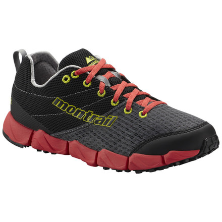 Montrail Fluidflex II Trail Running Shoe - Women's-Grill/Chartreuse-Medium-7 US