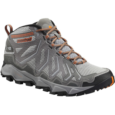 Montrail Trans Alps Mid OutDry Hiking Shoe - Men's-Columbia Grey-Medium-12