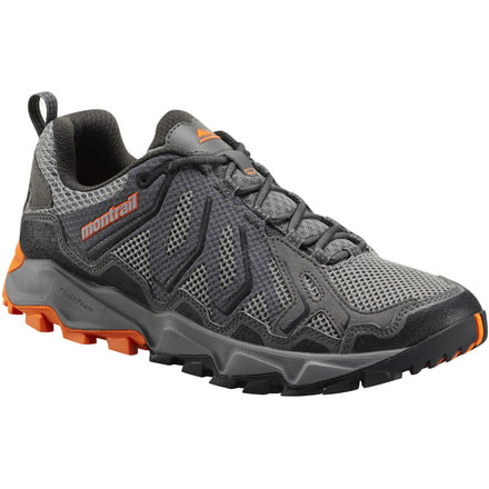 Montrail Trans Alps Trail Running Shoe - Men's-Light Grey-Medium-8