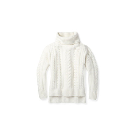 Smartwool Moon Ridge Boyfriend Sweater-Women's, Ivory, Extra Small, SW000337B18-XS