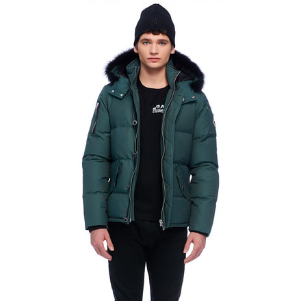 Moose Knuckles 3Q Jacket Men's, Oceanic / Black Fur, S, MK2228M3Q-524-S