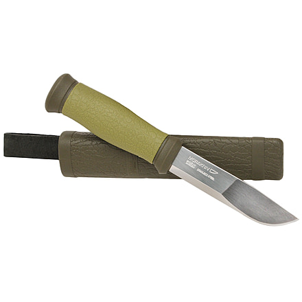 Mora 2000 Fixed 4.29in. Blade w/ Forest Green Handle 194988
