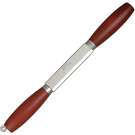 Mora Classic WoodSplitter Fixed Blade Knife, SS Blade, Red Birchwood handle FT13792