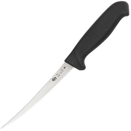 Mora Narrow Filet Knife,6.3in,Black Polyprpylene Handle M-121-5090