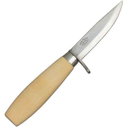 Mora Wood Carving Jr 73/164 Fixed Blade Knife, SS PE Blade, Hardwood handle FT21033