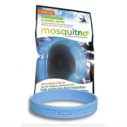 Mosquitno Mosquito Repellent Wristband, Light Blue, Lt. Blue, MOS-50004
