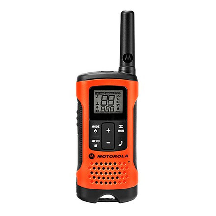 Motorola Rechargeable 2 Way Radio Sportsman Edition, Orange, T265